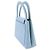 Chanel Kelly Handtasche in Hellblau - Ansicht 3