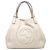Borsa Tote Gucci Soho Cellarius media in pelle di vitello bianca