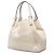 Borsa Tote Gucci Soho Cellarius media in pelle di vitello bianca - vista 2