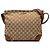 Borsa a tracolla Gucci Beige GG Canvas Web