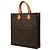 Louis Vuitton Brown Monogram Sac Plat - Ansicht 2