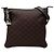 Borsa a tracolla Gucci Jolicoeur in nylon GG marrone