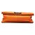 Chanel Orange Old Medium Quilted Lambskin Boy Flap - vista 3