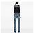 Borsa Sling Anagram LOEWE in pelle nera - vista 7