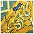 Foulard di seta Hermès Green Animaux Solaires 90 - vista 3