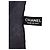 Foulard in seta Chanel con stampa geometrica CC nera - vista 3