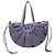 Bottega Veneta Borsa The Shell Medium in pelle di vitello viola