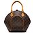 Louis Vuitton Brown Monogram Ellipse PM