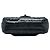 Chanel Black Mini Rectangular Classic Chevron Crumpled Patent So Black Single Flap - vista 3