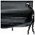 Chanel Black Mini Rectangular Classic Chevron Crumpled Patent So Black Single Flap - vista 4