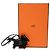 Hermès Rodeo Robeo Plush Charm PM in pelle di agnello Milo nera e lana merino - vista 5