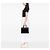 Borsa Satchel Anagram LOEWE in pelle nera - vista 6
