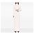 Cartera larga Louis Vuitton Sarah de cuero Epi blanco - vista 7
