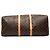 Louis Vuitton Brown Monogram Keepall Bandouliere 60 - vista 3