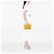 Hermès Yellow Toile Bolide Trousse De Voyage Pouch PM - vista 6