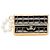 Spilla Chanel Gold CC placcata oro Choco Bar in smalto e perle sintetiche
