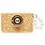 Spilla Chanel Gold CC placcata oro Choco Bar in smalto e perle sintetiche - vista 2