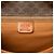 Céline Borsa a tracolla Celine Brown Macadam Coated Canvas - vista 5