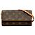 Louis Vuitton Brown Monogram Pochette Twin PM