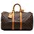 Louis Vuitton Brown Monogram Keepall Bandouliere 45