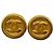 Orecchini a clip Chanel Gold CC placcati oro
