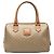 Céline Borsa Boston Celine Beige Macadam in tela rivestita