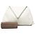 Clutch angular BV Trine de piel blanca Bottega Veneta - vista 6