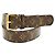 Louis Vuitton Gürtel Belt Monogram Canvas Medium