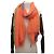 Hermès NUOVO ETOLE HERMES 200CM CASHMERE E SETA ARANCIONE CASHMERE SILK SCARF SHAWL - vista 6