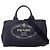 Borsa Prada Canapa blu in tela