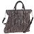 Miu Miu Hand Bag Leather 2way Gray Silver