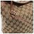 GUCCI GG Canvas Hand Bag 2way Beige Gold 353120 - vista 16