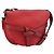 LOEWE Gate Bag Schultertasche Leder Rot Gold