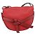 LOEWE Gate Bag Schultertasche Leder Rot Gold - Ansicht 13