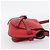 LOEWE Gate Bag Schultertasche Leder Rot Gold - Ansicht 4