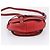 LOEWE Gate Bag Schultertasche Leder Rot Gold - Ansicht 5