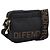 FENDI Shoulder Bag Canvas Black Gold