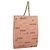 CHANEL Chain Tote Bag Canvas Pink Gold CC