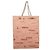 CHANEL Chain Tote Bag Canvas Pink Gold CC - vista 2