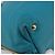 Miu Miu Tote Bag Leather Light Blue Gold - vista 16