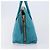 Miu Miu Tote Bag Leather Light Blue Gold - vista 4