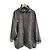 Giacca impermeabile Chanel a righe bianco e nero