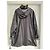 Giacca impermeabile Chanel a righe bianco e nero - vista 6