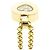 Chopard Happy Diamonds Herzanhänger aus 18K Gelbgold mit 1 schwebendem Diamanten - Ansicht 7
