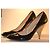 Giuseppe Zanotti Lackschuhe Schwarz mit Holzabsatz - Ansicht 2