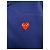 Comme Des Garcons Sudadera azul con corazón rojo - vista 4