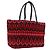 Fendi Woll Tote Bag Rot