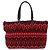 Fendi Woll Tote Bag Rot - Ansicht 2