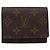 Portacarte bifold Louis Vuitton Canvas Small