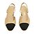 Chanel Décolleté Slingback Classiche Beige Nero EU 38.5 - vista 2